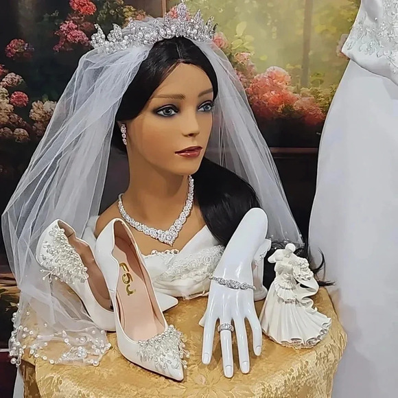 Pure Elegance A One-Of-A-Kind 7 pc. Tiara Set On Sale Now for $499.00 - Picture 3 of 9